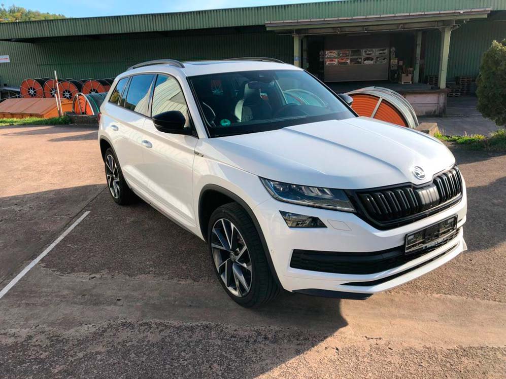 Vista general del vehículo Skoda Kodiaq 2.0 TSI 4x4 Sportline
